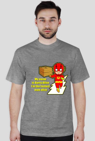 my name is barry allen - koszulka meska