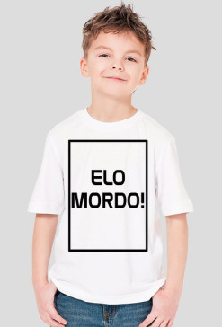 Biała koszulka #EloMordo