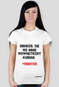 Fighter - koszulka biała