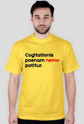Cogitationis poenam nemo patitur.