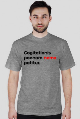 Cogitationis poenam nemo patitur.
