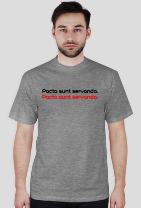 Pacta sunt servanda.