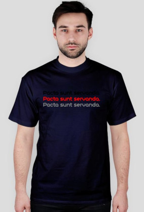 Pacta sunt servanda.