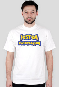 JESTEM ZWIERZAKIEM - T-SHIRT WHITE