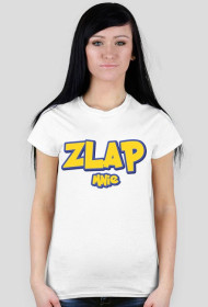 ZLAP MNIE - T-SHIRT GIRL WHITE