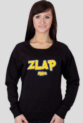 BLUZA ZŁAP MNIE GIRL BLACK