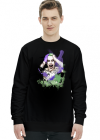Suicide Squad - Joker Splash- bluza męska zwykła
