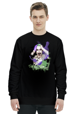 Suicide Squad - Joker Splash- bluza męska zwykła