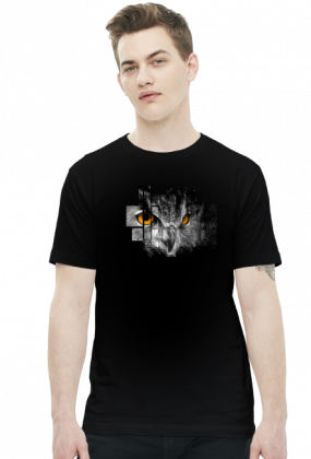 Pixel Sowa T-Shirt męski