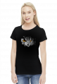 Pixel Sowa T-Shirt damski