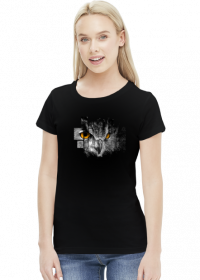Pixel Sowa T-Shirt damski