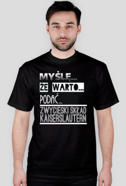 Koszulka "myślę że warto" różne kolory