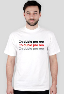 In dubio pro reo.