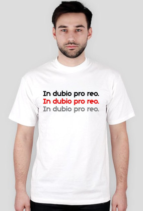 In dubio pro reo.