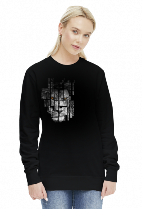Pixel lion  - bluza damska