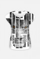 Pixel lion - damski t-shirt fullprint