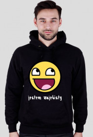 Bluza Czarna z Kapturem