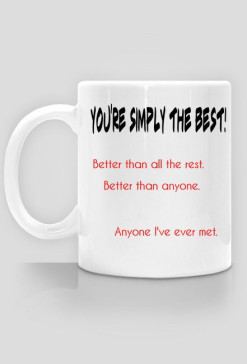 Kubek "simply the best"