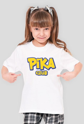 KOSZULKA PIKA CZUB WHITE CHILD