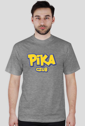 KOSZULKA PIKA CZUB BLACK GRAY