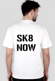 Koszulka Ultimate Skate Biała Mężczyzna