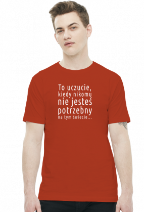 Nikomu nie potrzebny (t-shirt) jasna grafika
