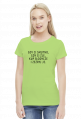 Gdy Ci smutno (bluzka damska) ciemna grafika