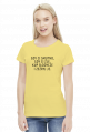 Gdy Ci smutno (bluzka damska) ciemna grafika