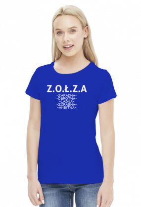 ZOŁZA (bluzka damska) jasna grafika