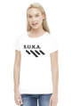 SUKA (bluzka damska) ciemna grafika