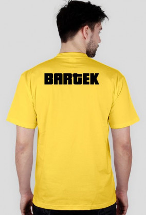 Koszulka drużyny z imieniem BARTEK