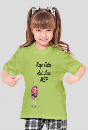 Bluzka Keep Calm And Love Msp