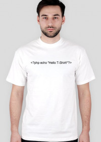 Witaj koszulko w PHP!