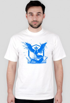 Team Mystic - splash męska koszulka