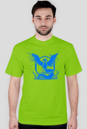 Team Mystic - splash męska koszulka