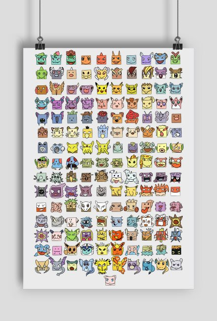 Plakat Pokemon
