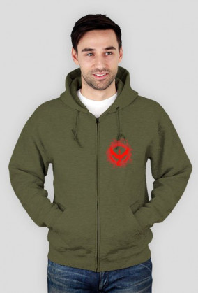 Team Valor - bluza męska z kapturem rozsuwana