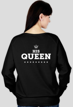 HIS QUEEN / bluza bez kaptura