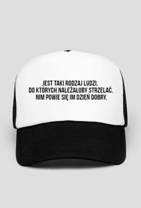 CZAPKA Z DASZKIEM i nadrukiem