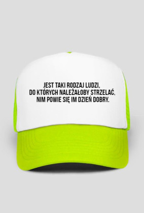 CZAPKA Z DASZKIEM i nadrukiem