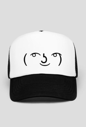 CZAPKA Z DASZKIEM i nadrukiem | LENNY FACE