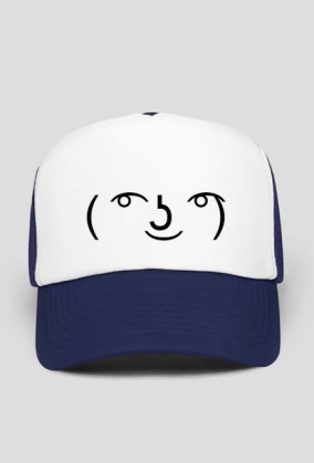 CZAPKA Z DASZKIEM i nadrukiem | LENNY FACE