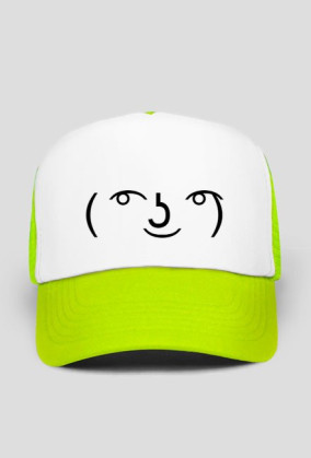 CZAPKA Z DASZKIEM i nadrukiem | LENNY FACE