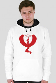 Bluza z Kapturem Team Valor White