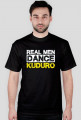 Koszulka męska z nadrukiem "Real men dance kuduro"