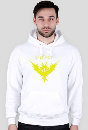 Bluza z Kapturem Team Instinct BL/WH