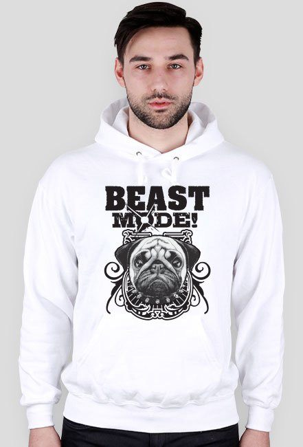 Beast Mode White Bluza