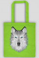 Torba EKO, grey wolf, geometryczny wzór