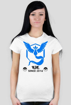 Pokémon GO - Team Mystic - Blue Since 2016 - koszulka damska
