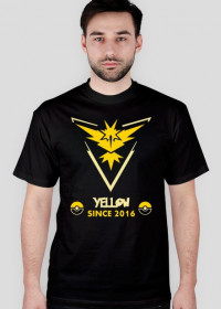 Pokémon GO - Team Instinct - Yellow Since 2016 - koszulka męska
